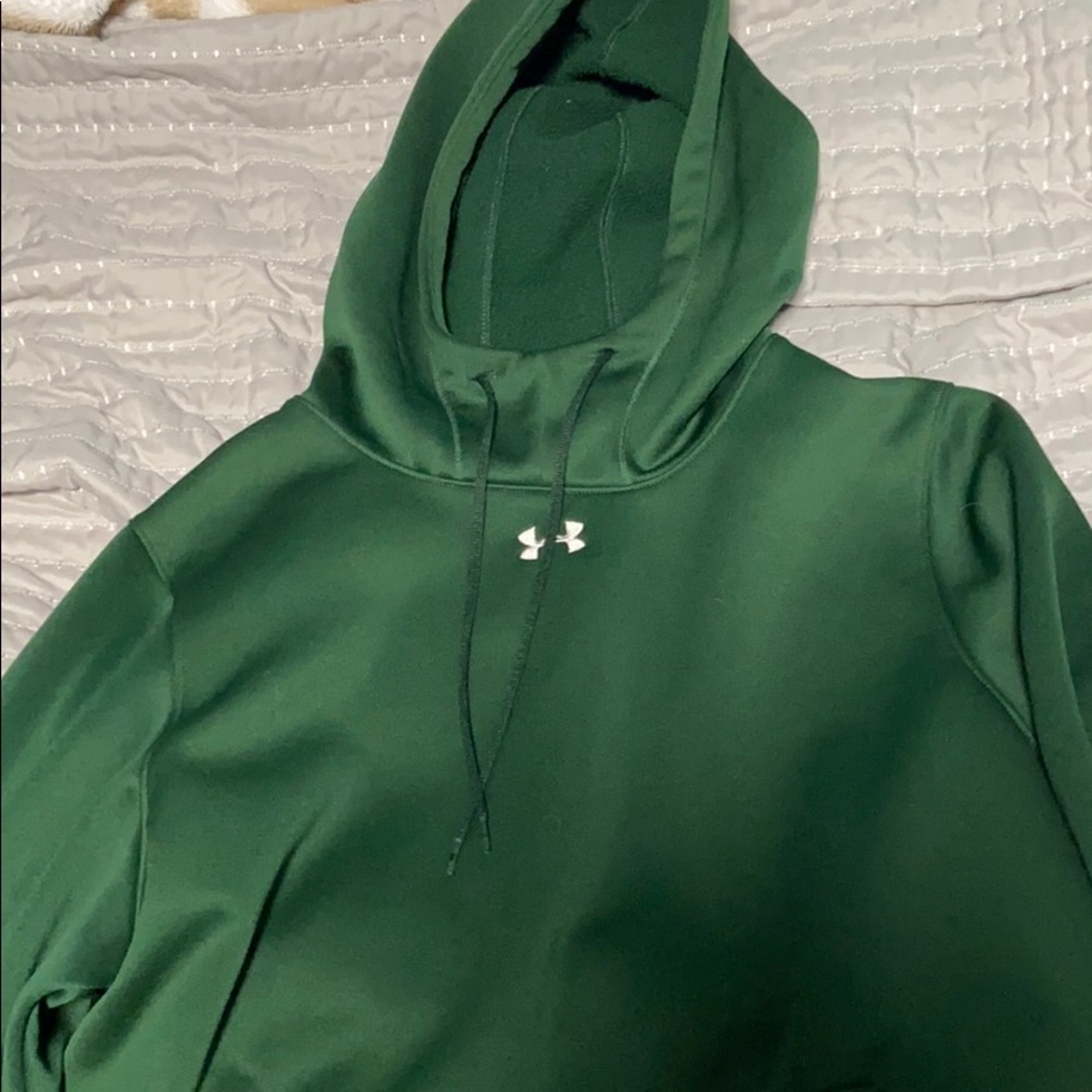 ON HOLD Green under armor hoodie
